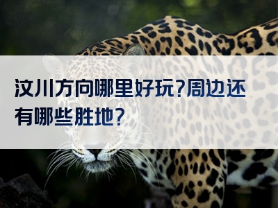 汶川方向哪里好玩？周边还有哪些胜地？