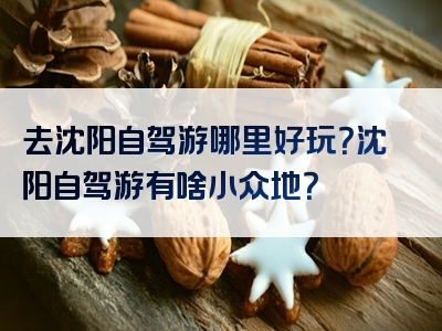 去沈阳自驾游哪里好玩？沈阳自驾游有啥小众地？