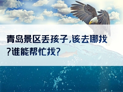 青岛景区丢孩子，该去哪找？谁能帮忙找？