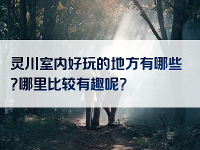 灵川室内好玩的地方有哪些？哪里比较有趣呢？