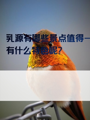 乳源有哪些景点值得一去？有什么特色呢？